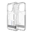 thumbnail image 4 of iPhone 15 Pro ZAGG (GEAR4) Crystal Palace Snap Kickstand Case - Clear, 4 of 4