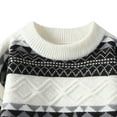 thumbnail image 2 of Chandails et Pulls pour Hommes, Chandail Décontracté Imprimé à Manches Longues à Col Rond Polyvalent en Tricot, Chandail pour Homme, 2 of 5