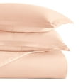 thumbnail image 4 of Noble Linens 3-Piece Blush Duvet Cover Set, King/ Cal King, 4 of 9