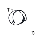 thumbnail image 1 of CleranceCurved Pull Rope Loop Send 2 Pins 1 Buckle Suitable For Audi Fora4 Fuel Tank Port Anti-Lost Rope Cover Inner Cover Link Rope 1802, 1 of 7