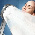 thumbnail image 6 of Pressurized Showerhead, Sailor Style Handheld Shower Faucet, Large Output, 4-Gear Adjustment, Self-Cleaning Nozzles, Leak-Proof, Oversized Panel with Universal Fit, 6 of 6
