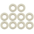 thumbnail image 2 of Shisuyan 10 Pcs Rondelles en Feutre Trompette Coussin Accessoire d'Instrument de Musique Trompette (Blanc), 2 of 9