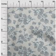 thumbnail image 2 of oneOone Silk Tabby Light Gray Fabric Floral Quilting Supplies Print Sewing Fabric By The Yard 42 Inch Wide, 2 of 4