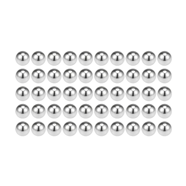 Uxcell Billes de Roulement en Acier Inoxydable 304 G100 Boules de Précision 3/8 Pouces