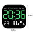 thumbnail image 4 of Wall Clock With Remote Control Display Temperature Room Desktop Clock, 4 of 8