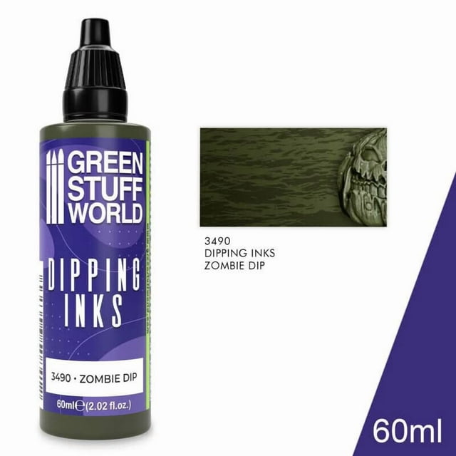 Green Stuff World Encre à Tremper 60 ml - ZOMBIE DIP Neuf