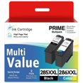 thumbnail image 1 of Cartuchos de tinta Pitooler PG-285XXL CL-286XXL para Canon, 1 of 6