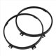 thumbnail image 3 of 2Pcs for Jk Tj 07-17 7-Inch Led Headlight Round Ring Mounting Bracket for Headlight Mounting Lamp Holders Black, 3 of 5