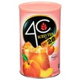thumbnail image 3 of (4 pack) 4C Natural Peach Iced Tea Mix, 66.1 oz (4lbs 2.1oz), 3 of 14