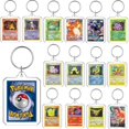 thumbnail image 2 of Cartoon Pocket Monster Anime Acrylic Keychain Creative Pikachu Charizard Blastoise Mewtwo Doll Game Boys Bag Pendant Gifts Toys, 2 of 5