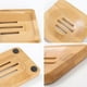 thumbnail image 2 of Jabonera CHAO Juego de 2 Jabones de madera de bambú natural, 2 of 4