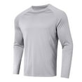 thumbnail image 3 of VJATTWR Men's Long Sleeve Slim Fit Crew Neck Tee S, 3 of 4