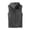 Grey, variant on Utility Vest for Men with Pockets Summer, Outdoor Outerwear Work Vest for Hiking Fishing Camping Photo, Black 2XL
