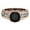 Black, variant on CILENON Stackable Rings Ladies Ring Alloy Plated 14K Rose Gold Color Separation Ring Jewelry Gift Sterling Silver Rings Wedding Ring Non Tarnish Gold Rings(Black,12)