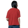 thumbnail image 2 of Women's Starter Heather Red Carolina Hurricanes Oversized Hall of Fame T-Shirt, 2 of 2
