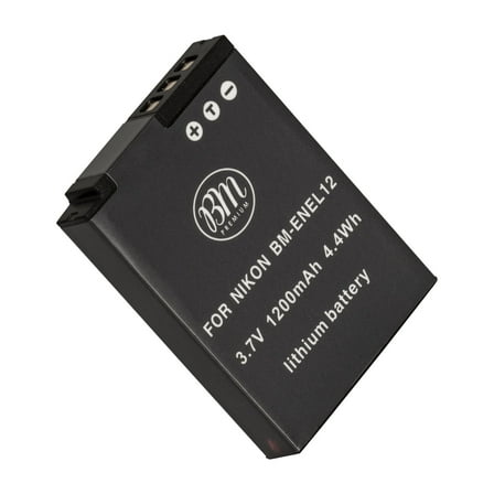 BM Premium 1200mAh Power Battery for A900 W300 Camera, EN-EL12