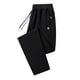 thumbnail image 1 of Pantalones largos para hombre, informales, a la moda, con cierre de cordón, cintura elástica, bolsillos, deportivos, para hombre, 1 of 5