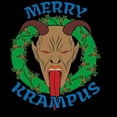 thumbnail image 3 of CafePress - Merry Krampus - Women's Dark Pajamas, 3 of 4