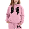 thumbnail image 2 of BOOMNY Girls Outfit 2 Peice Sets Graphic Long Sleeve Tops Pants Sets for Kids Soft Clothing Set, 2 of 3