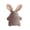 Gray, variant on Plush Bunny Stuffed Animal, Pink Soft Rabbit Plush Toy For Kids Birthday Gifts Baby Shower Nursery Decor, 1 Pack Cuddly White Rabbit Doll For Girls Boys Toddlers