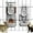 Gray, variant on Hanging Automatic Food and Water Dispenser, Gravity Rabbit Feeder Set, Cage Cat and Bunny Food Bowl (Cage Grid Spacing Over 1.2'')