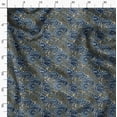 thumbnail image 3 of Soimoi Cotton Poplin Blue Fabric By the Yard - 42 Inch Wide - Florals Print Fabric - Elegant and Timeless Patterns for Fashion and Home Decor Printed Fabric, 3 of 6