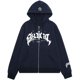 thumbnail image 3 of Suéter con capucha y cremallera con estampado de letras de hip hop Y2K para hombres y mujeres 2023, nueva chaqueta informal punk Harajuku, ropa de calle, 3 of 5