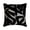 Black, variant on Ivory Decorative Lumbar Pillow Cover 12" x 14" | Modern Velvet Oblong Cushion Cover Abstract | Velvet Luxe, Beaded Hand Embroidery Pillowcases for Couch / Sofa & Bed, Home Décor - Abstract Drift