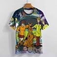 thumbnail image 4 of Scooby Doo Womens T-shirts Crewneck Shirts Blouse Short Sleeve Tee Shirts Girls Tops 4XL, 4 of 8