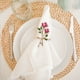 thumbnail image 5 of Servilleta rosa servilleta de aleación anillos para servilletas decoraciones de mesa servilleta de flores servilleta rosa anillos para servilletas de aleación anillos para ANGGREK Otros, 5 of 7