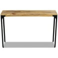 thumbnail image 3 of vidaXL Console Table Entryway Table Narrow Side Table Solid Wood Reclaimed, 3 of 26