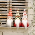 thumbnail image 4 of Copo De Nieve Decoración Navideña Punto Anciano Muñeca Decoración Hecho A Mano Adorno De Gnomo De Felpa Adorno Festivo De Navidad Adorno Decorativo De Muñeco De Santa Para El Hogar Navidad Vacaciones Inevent HA028119-03, 4 of 7