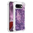 thumbnail image 2 of Phone Case for Google Pixel 9A Cover Sparkle Glitter Floating Liquid Quicksand Shockproof Soft Silicone TPU Bumper Protective Cover for Google Pixel 9A Case, S3, 2 of 7