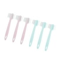 thumbnail image 1 of Unique Bargains 6Pcs Eyebrow Razor Facial Razor Brow Shaper Eyebrow Trimmer Tool Pink Blue ABS Stainless Steel, 1 of 7