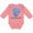 Mauve, variant on Inktastic I Love my TiTi Elephant Blue Purple Boys or Girls Long Sleeve Baby Bodysuit