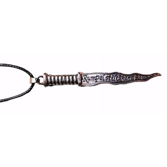 Once Upon a Time TV Series Rumpelstiltskin Dagger Pendant Necklace