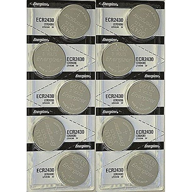 Energizer CR2430 Lithium 3volt Cell battery 10 Pack