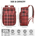 thumbnail image 2 of Moroccan Geometric Cooler Backpack - 20L Insulated Lunch Bag with Multiple Pockets for Camping & Picnics, 2 of 5