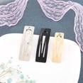 thumbnail image 2 of Clip cuadrado de 6/7/8 cm, clip BB, lazo dorado, accesorios para el cabello, material para horquillas de bricolaje, fácil de usar, 2 of 5