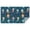 Dark Blue Mermaid, variant on Dark Blue Mermaid Pattern Rectangle Tablecloth 60"x102",Waterproof Polyester Rectangle Table Cloth, Wipeable Spillproof Polyester Tablecloth for Dining, Camping, Indoor and Outdoor