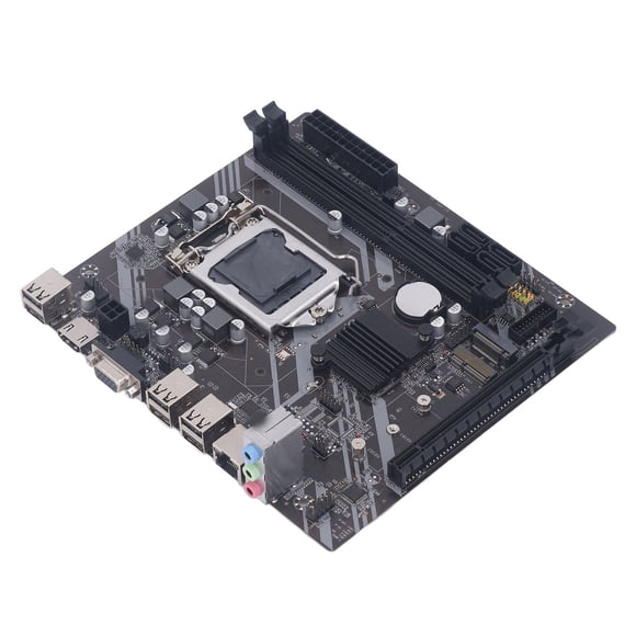 Computer Motherboard, Dual DDR3 Memory Slots H61 S Gaming Motherboard Professional USB2.0 Interface for Computer