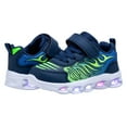 thumbnail image 6 of NEWMALL Girls LED Light Up Sneakers Kids Low Top Shoe (10 Toddler,Navy), 6 of 7