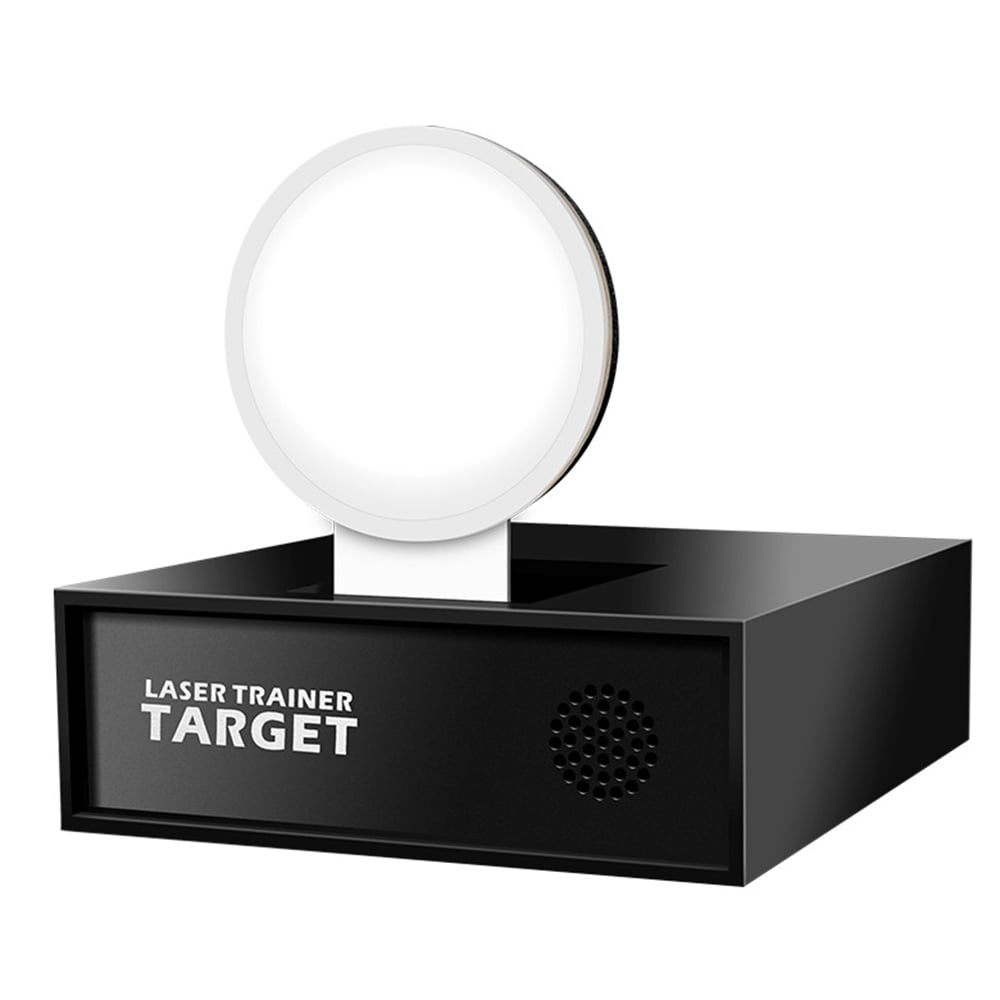 Laser Target Training System, Built-in Audio-Visual Feedback System, Automatic Sensing Reset/Flip-Over, Home Shooting Practice Target