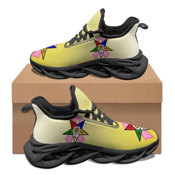 OES Sistars Order Of Eastern Zapatillas informales para mujer, cómodas, transpirables, para deportes al aire libre, para correr, zapatos planos antideslizantes