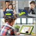 thumbnail image 2 of Dteck Rugged Case for for Onn 8 Inch Tablet Gen 3 (2022 Model:100071483), Heavy Duty Hybrid Shockproof Kickstand Cover Case, Navy + Green, 2 of 7