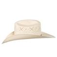 thumbnail image 3 of Resistol Men's George Strait All My Ex's 20X Straw Cowboy Hat Natural 7 1/4, 3 of 4