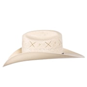 Resistol Mens George Strait All My Exs 20X Straw Cowboy Hat Natural 7 5/8
