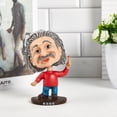thumbnail image 1 of Einstein Shaking His Head Resin Doll Car Accessories Home Decorations Toy Gift-SinKeeU, 1 of 4
