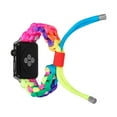 thumbnail image 3 of Compatible with Apple Watch Band 49mm 45mm 44mm 42mm, Rugged Survival Paracord Nylon Strap Braided Sport Loop for iWatch Bands Ultra 2 Series 9 8 7 6 5 4 3 2 1 SE Women Men, Colorful, 3 of 6