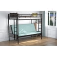 thumbnail image 4 of Twin over Full Metal Bunk Bed, Multi-Function,Black, 4 of 11